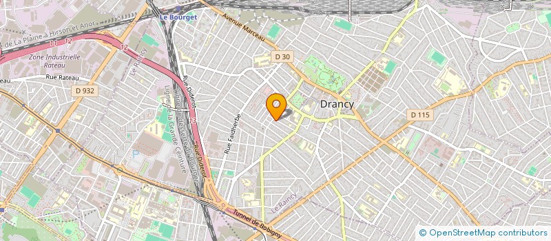 localisation de l'entreprise MB AGENCY CONSULTING à DRANCY