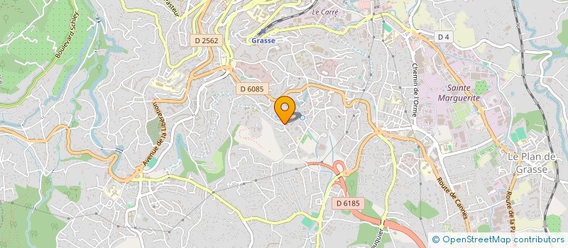 localisation de l'entreprise MB AIR CLIMATISATION à GRASSE