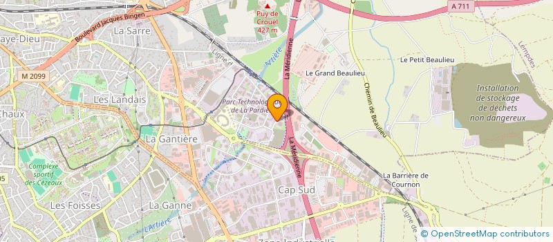 localisation de l'entreprise MB AIX  CLERMONT-FERRAND