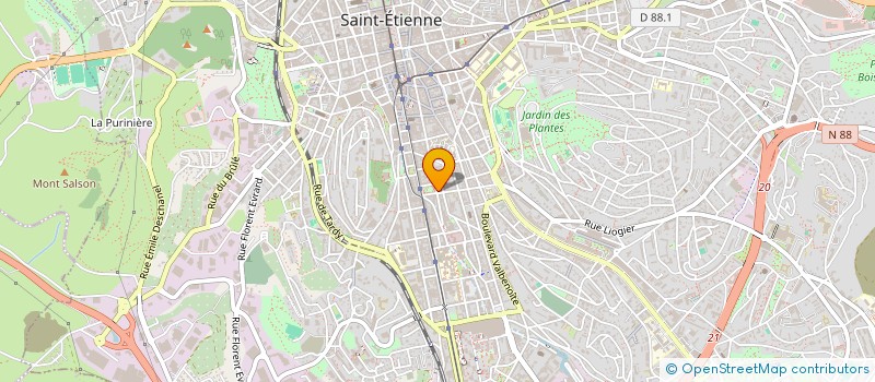 localisation de l'entreprise MB ARMES  SAINT-ETIENNE