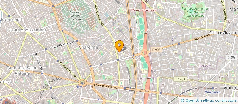 localisation de l'entreprise MB ART ET ARCHITECTURE  PARIS