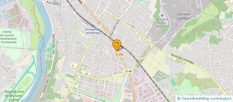 localisation de l'entreprise MB ASCENCEURS à CORMEILLES-EN-PARISIS