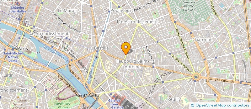 localisation de l'entreprise MB AUDITION  PARIS