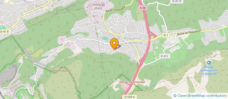 localisation de l'entreprise MB AUTO  ROQUEFORT-LA-BEDOULE
