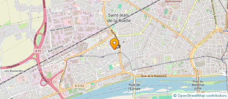 localisation de l'entreprise MB AUTO à SAINT-JEAN-DE-LA-RUELLE