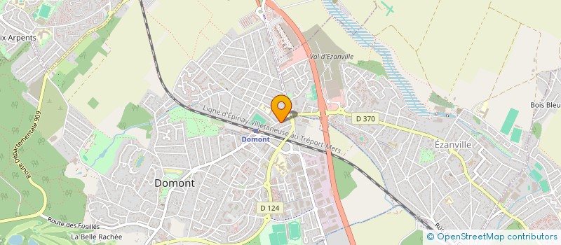 localisation de l'entreprise MB BARBER SHOP  DOMONT