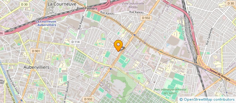 localisation de l'entreprise MB BAT  PARIS