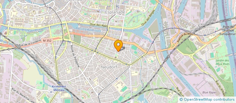 localisation de l'entreprise MB BATIMENT à STRASBOURG
