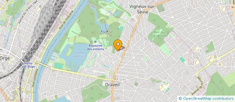 localisation de l'entreprise MB BATIMENT 91 à DRAVEIL