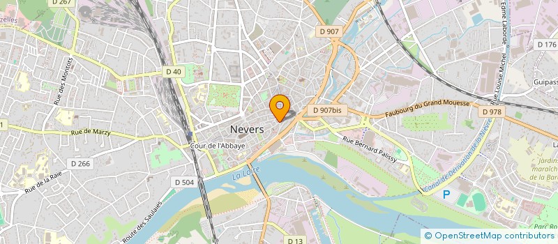 localisation de l'entreprise MB BEAUTY à NEVERS