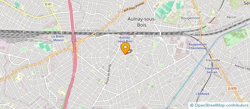 localisation de l'entreprise MB BOITE AUTO à AULNAY-SOUS-BOIS