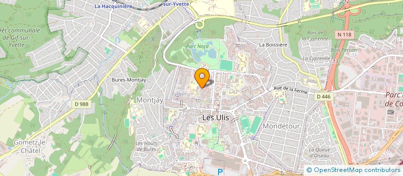 localisation de l'entreprise MB CAB SERVICES à LES ULIS