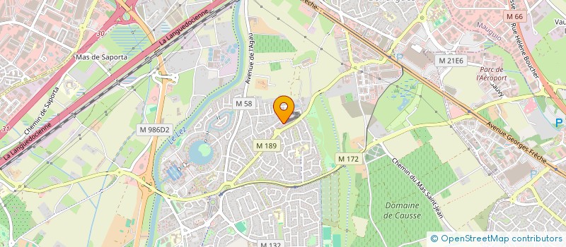 localisation de l'entreprise MB CANAPA à LATTES