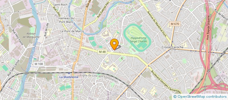 localisation de l'entreprise MB CARS SERVICES à MARCQ-EN-BARŒUL