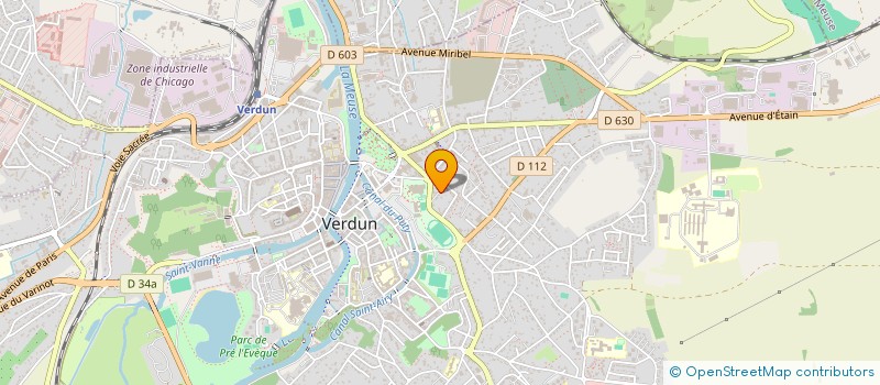 localisation de l'entreprise MB CDM CONSULTING à VERDUN