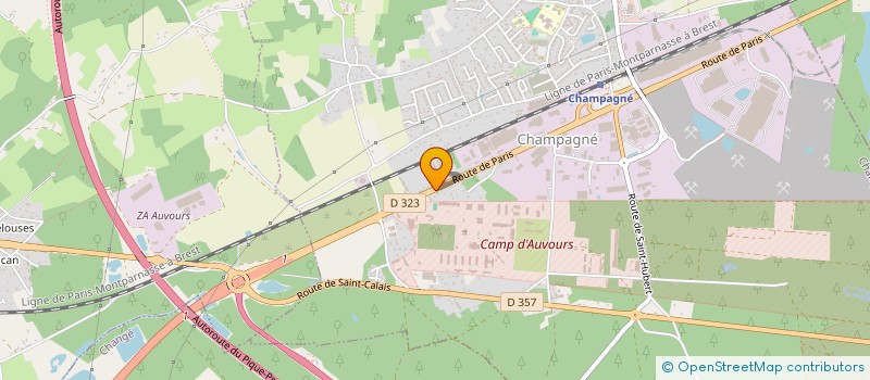 localisation de l'entreprise MB CHAMPAGNE  CHAMPAGNE