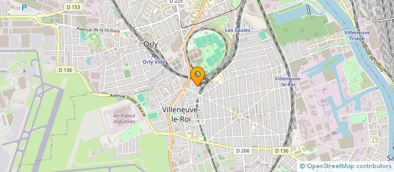 localisation de l'entreprise MB CHENE  VILLENEUVE-LE-ROI