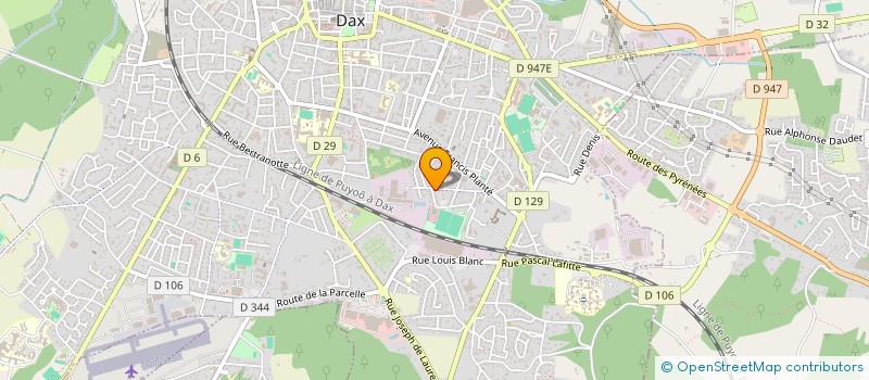 localisation de l'entreprise MB-CI  DAX