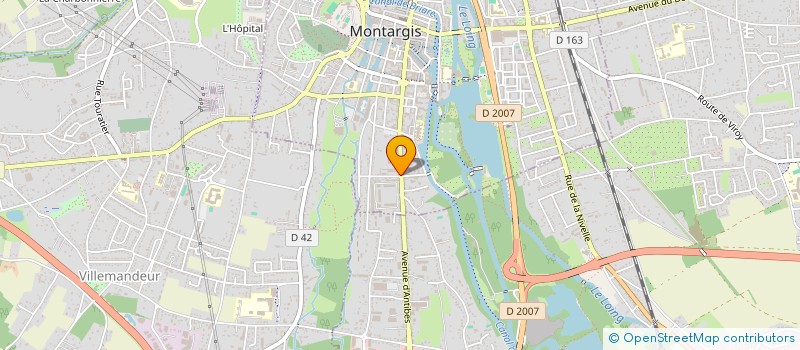 localisation de l'entreprise MB CLOUD à MONTARGIS