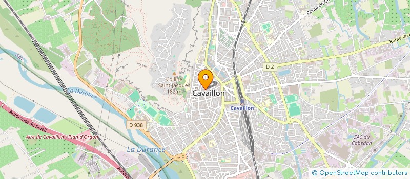 localisation de l'entreprise MB - CM à CAVAILLON