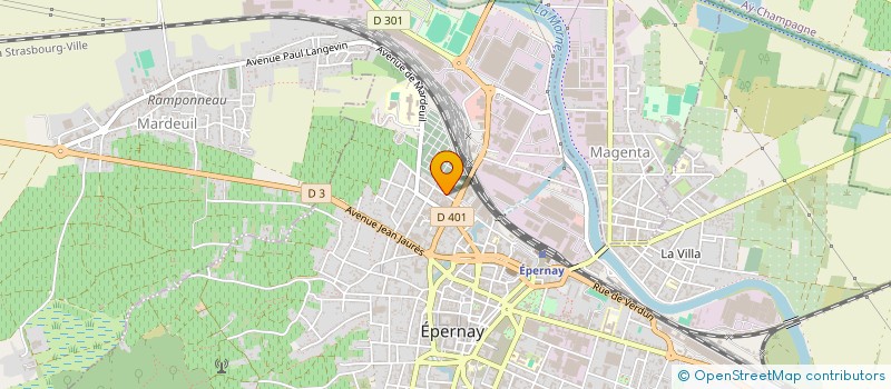 localisation de l'entreprise MB.CO  EPERNAY