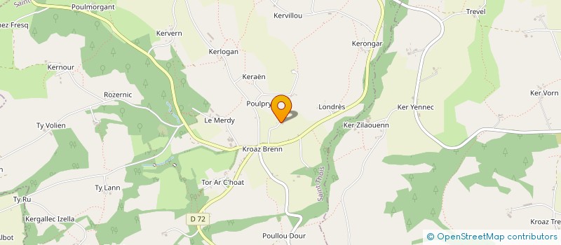 localisation de l'entreprise MB&CO  SAINT-THOIS