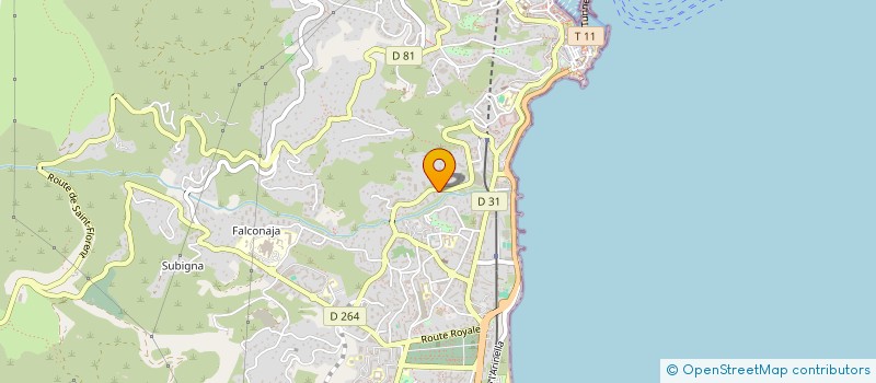 localisation de l'entreprise MB.COM à BASTIA