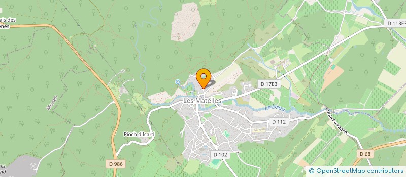 localisation de l'entreprise MB COMBELLES  LES MATELLES