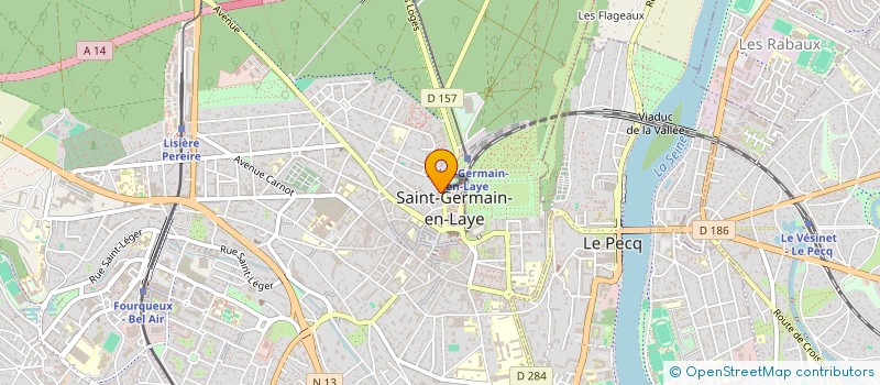 localisation de l'entreprise MB CONCEPT à SAINT-GERMAIN-EN-LAYE