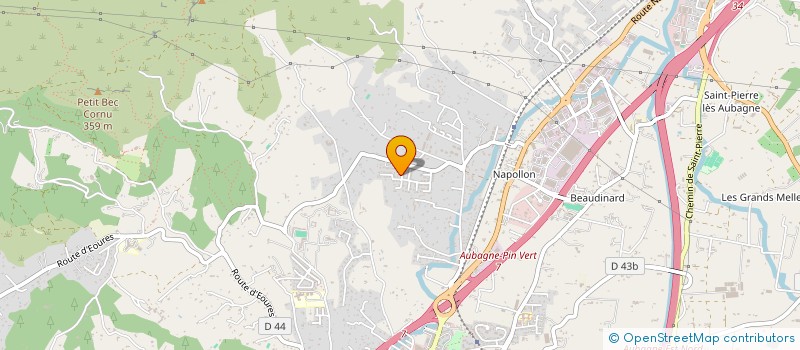 localisation de l'entreprise MB CONCEPT  MAUSSANE-LES-ALPILLES