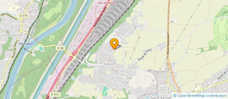 localisation de l'entreprise MB CONCEPT  SOLAIZE