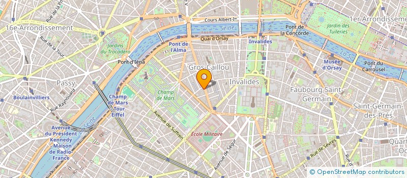 localisation de l'entreprise MB CONSEIL  PARIS