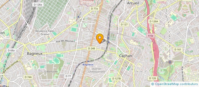 localisation de l'entreprise MB CONSEIL à CACHAN