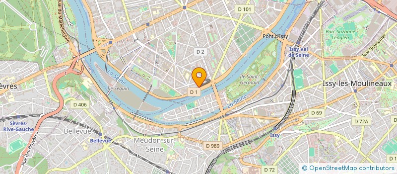 localisation de l'entreprise MB CONSEIL  BOULOGNE-BILLANCOURT