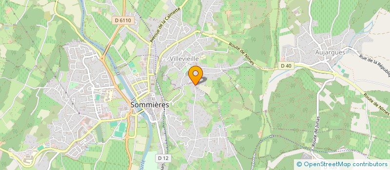 localisation de l'entreprise MB CONSTRUCTION à SOMMIERES