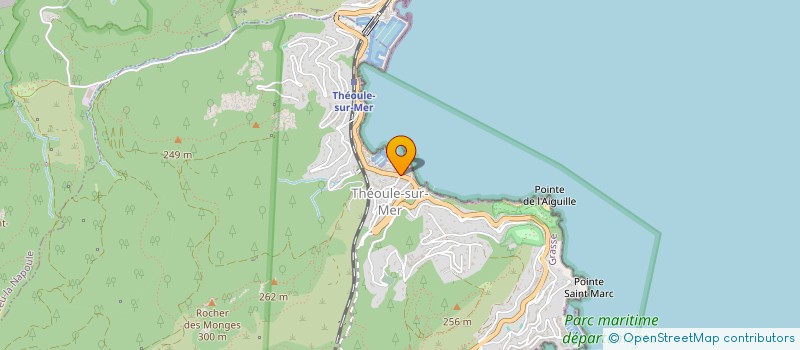 localisation de l'entreprise MB CONSTRUCTION  THEOULE-SUR-MER