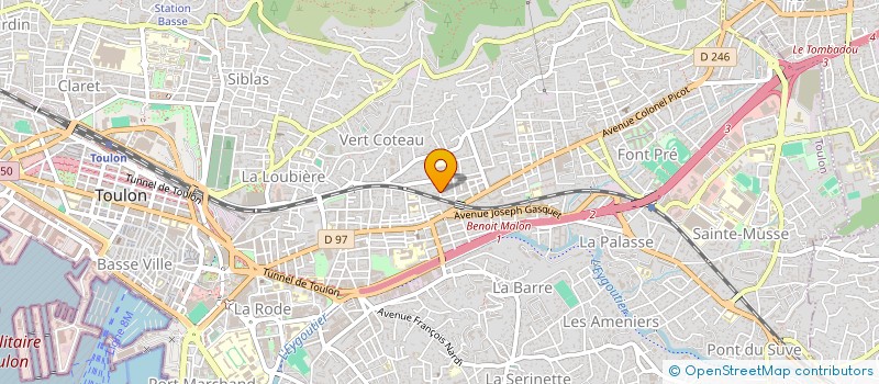 localisation de l'entreprise MB CONSTRUCTIONS  TOULON