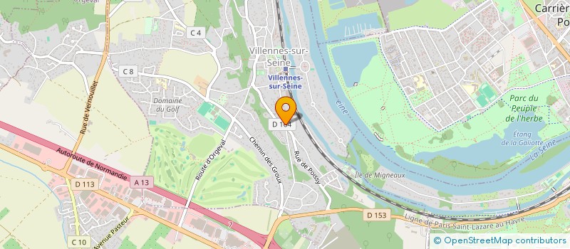 localisation de l'entreprise MB CONSULTANCY SERVICES à VILLENNES-SUR-SEINE