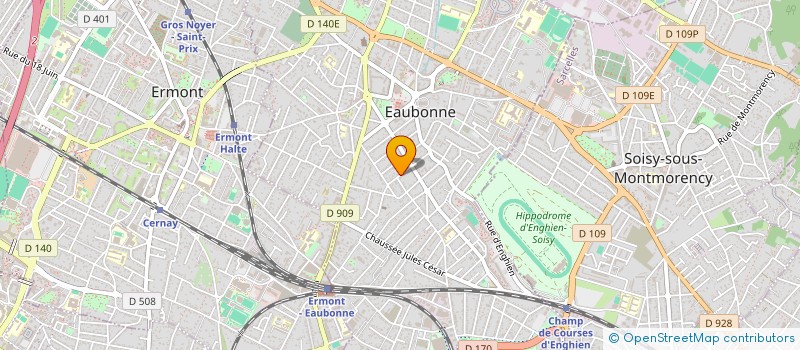 localisation de l'entreprise MB CONSULTANTE à EAUBONNE