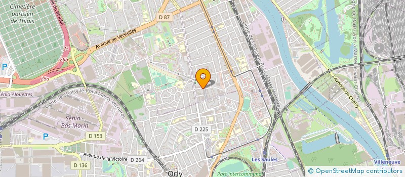 localisation de l'entreprise MB CONSULTING à CHOISY-LE-ROI