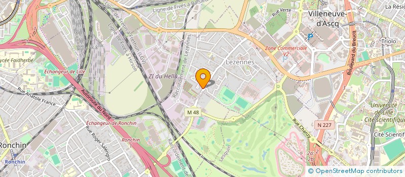localisation de l'entreprise MB CONSULTING à LEZENNES