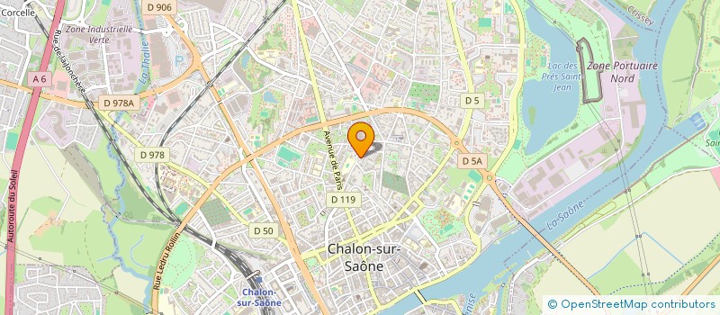 localisation de l'entreprise MB CONSULTING à CHALON-SUR-SAONE