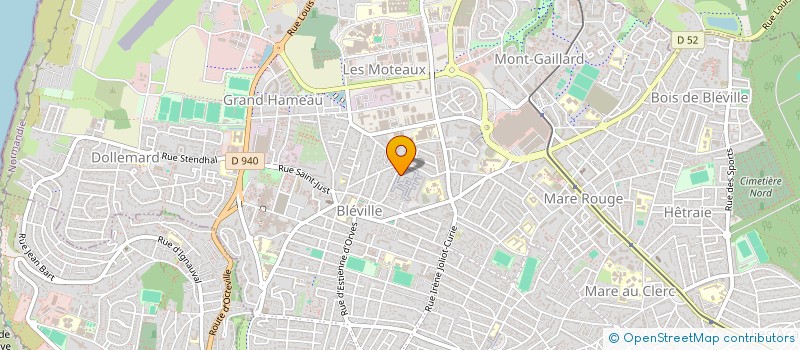 localisation de l'entreprise MB CREATION à LE HAVRE