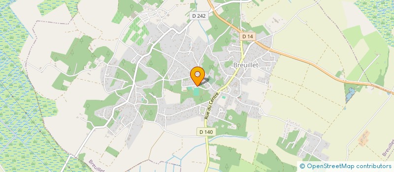 localisation de l'entreprise MB CREATIONS à BREUILLET