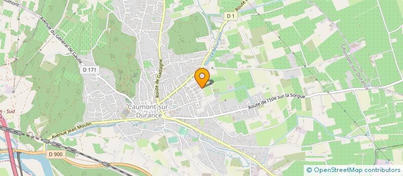 localisation de l'entreprise MB CUCINE 84  CAUMONT-SUR-DURANCE