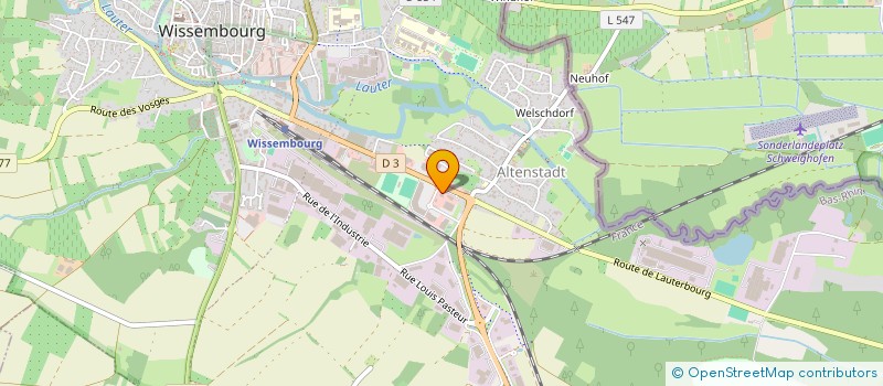 localisation de l'entreprise MB CYCLES  WISSEMBOURG