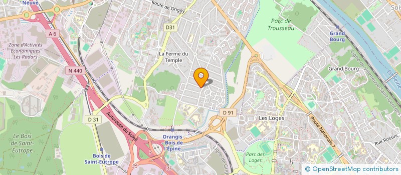 localisation de l'entreprise MB DEBOUCHAGE à RIS-ORANGIS