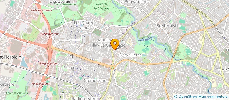 localisation de l'entreprise MB DECOR à NANTES