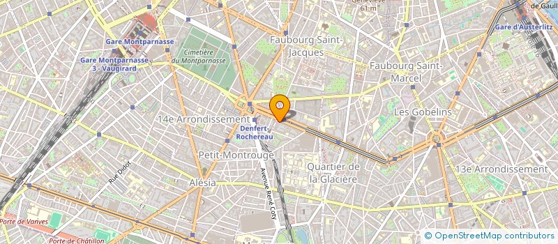 localisation de l'entreprise MB DELICES à PARIS