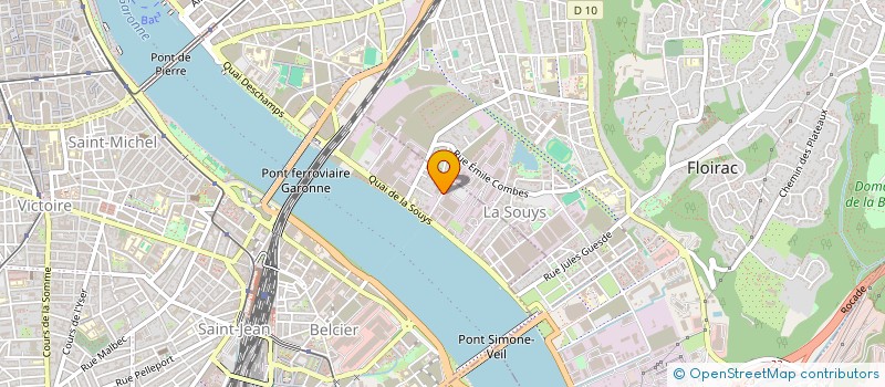 localisation de l'entreprise MB DESIGN SARL à BORDEAUX